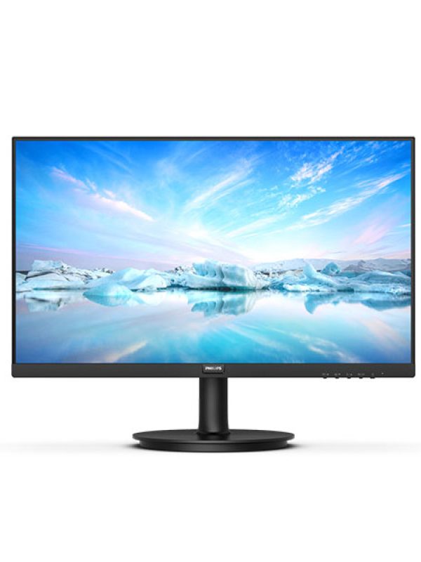 Philips 271V8B/89 Monitor, 27" FHD IPS Display, 100Hz Refresh Rate, 4ms (GtG) Response Time, W-LED System, 16.7m Color Display, Mega Infinity DCR SmartContrast, Black | 271V8-B