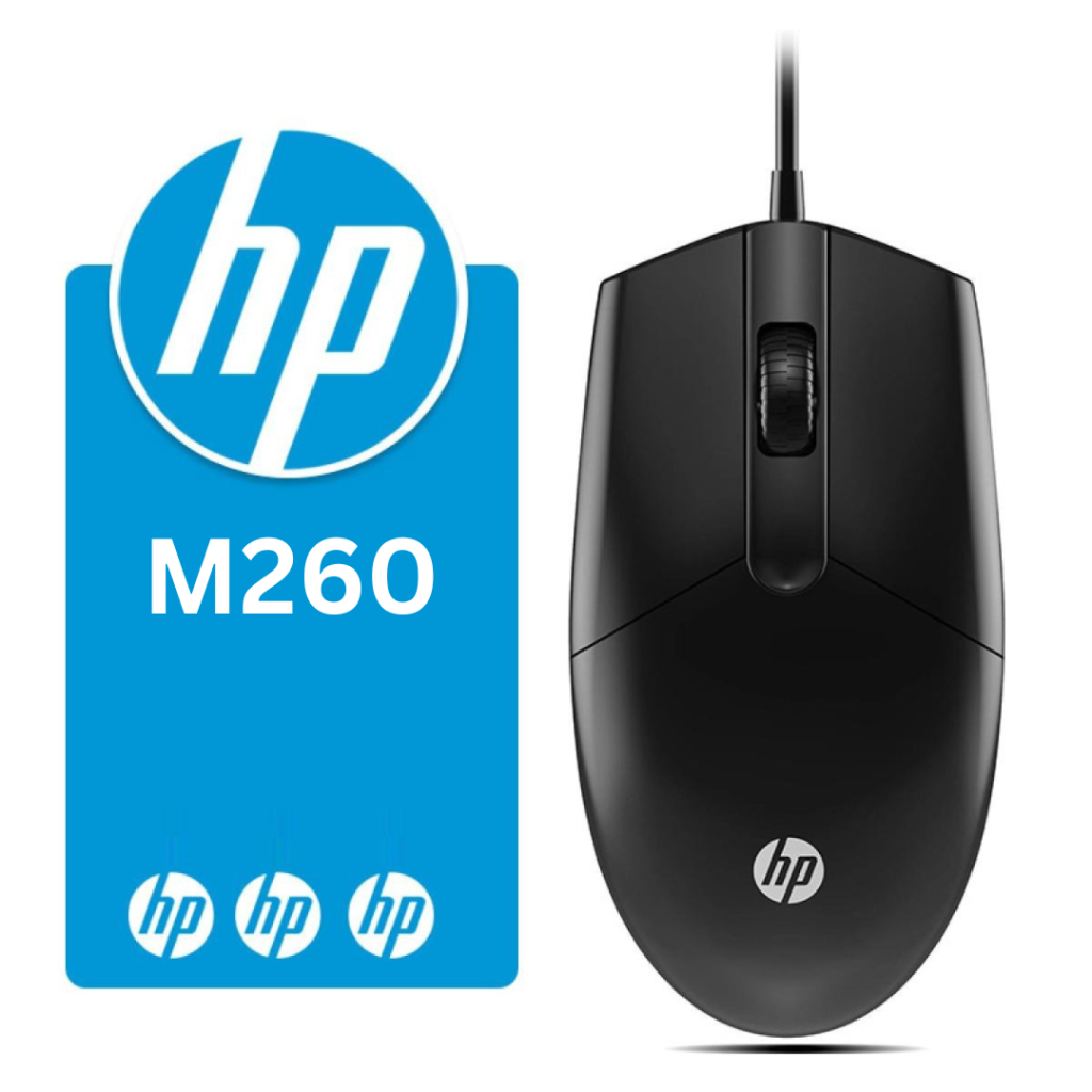 HP M260 Wired Optical Mouse – Comfortable & Precise Performance