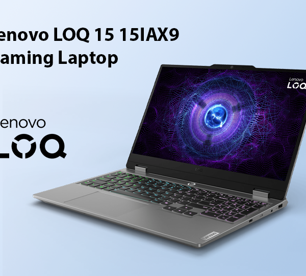 Lenovo LOQ 15IAX9 - 2024 Model - 15.6” FHD 144Hz Gaming Laptop Luna Grey ( I5-12450HX, 24GB, 512GB SSD, RTX4050 6GB )