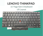 Lenovo FRU 5M11C40988 , lenovo x1 yoga gen 6 keyboard