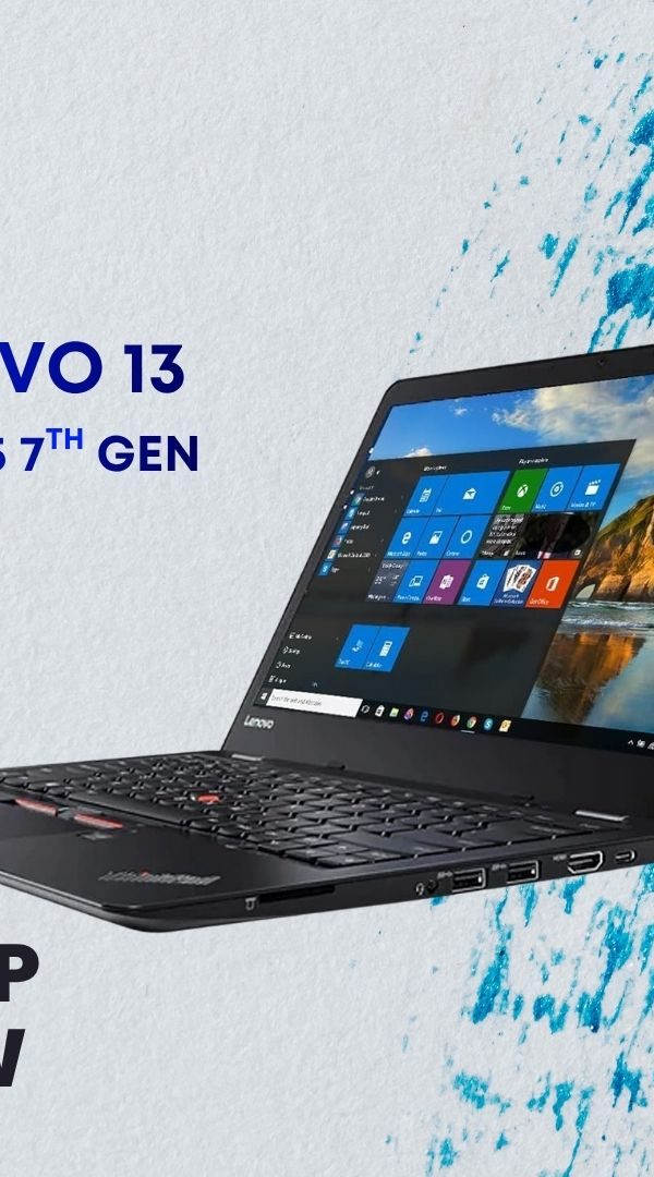 Lenovo 13 laptop 8GB 256GB SSD
