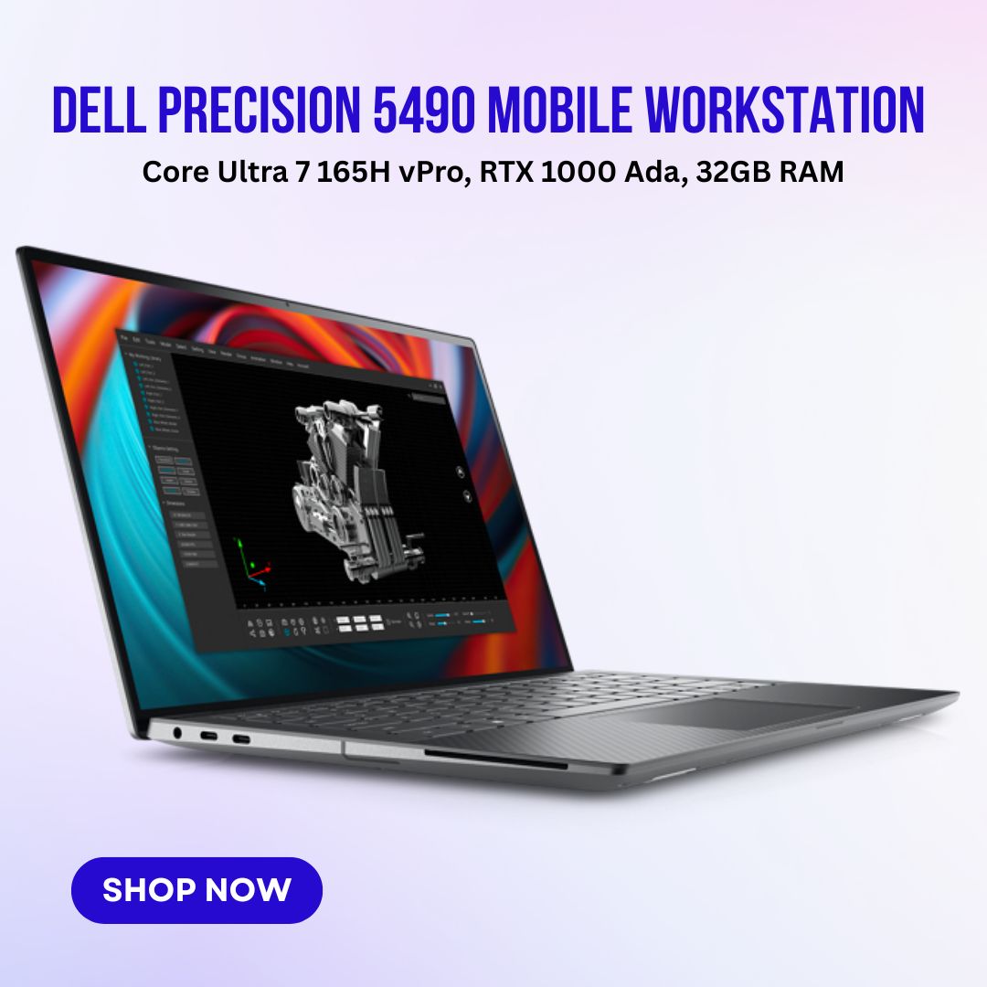 – Core Ultra 7 165H vPro, RTX 1000 Ada, 32GB RAM – Core Ultra 7 165H vPro, RTX 1000 Ada, 32GB RAM