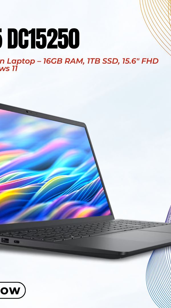 Dell 15 DC15250 Core i7 13th Gen 16GB RAM 1TB SSD 15.6 FHD Touch Laptop