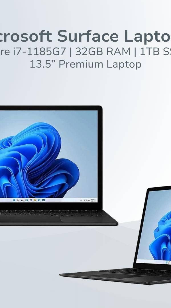 Microsoft Surface Laptop 4 – Core i7-1185G7 | 32GB RAM | 1TB SSD | 13.5” Premium Laptop