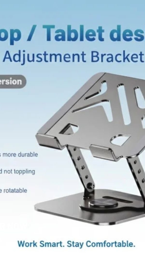 SG-19 Laptop / Tablet Desktop Rotary Adjustment Bracket (360° Rotating Laptop Stand)