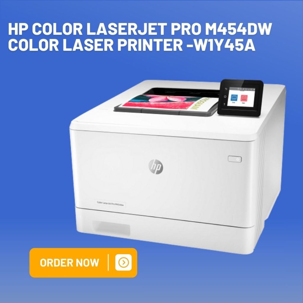 HP Color LaserJet Pro M454dw Color Laser Printer -W1Y45A