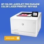 HP Color LaserJet Pro M454dw Color Laser Printer -W1Y45A