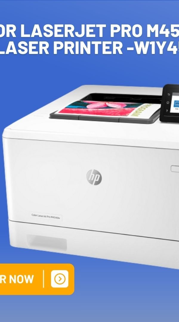 HP Color LaserJet Pro M454dw Color Laser Printer -W1Y45A