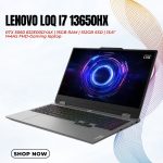 Lenovo LOQ i7 13650HX RTX 5060 83JE00DYAX | 16GB RAM | 512GB SSD | 15.6" 144Hz FHD-Gaming laptop
